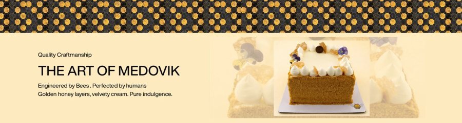 Medovik – artisan honey cakes